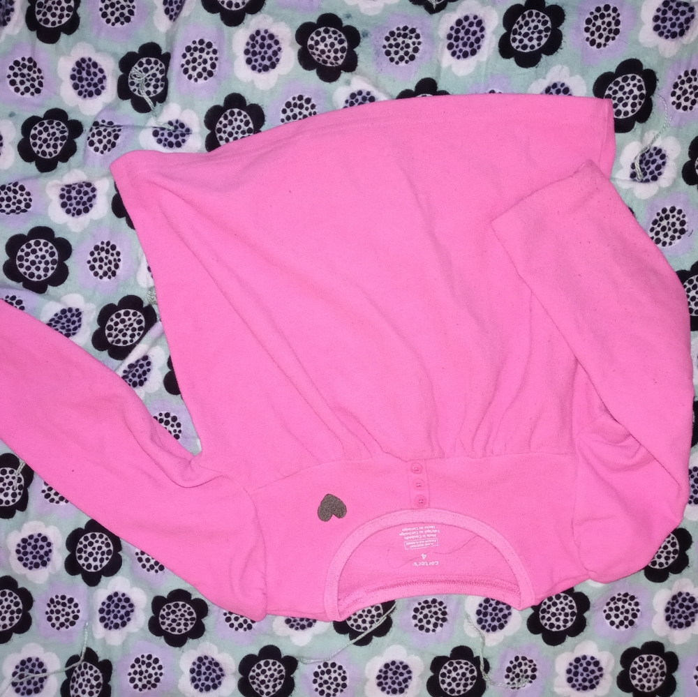 3/15 SALE pink fleece sweater